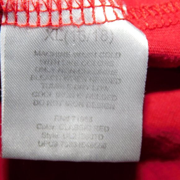 2011 Betty Boop I LOVE American Heros Red Girls' XL 16-18 T Shirt - Picture 6 of 6